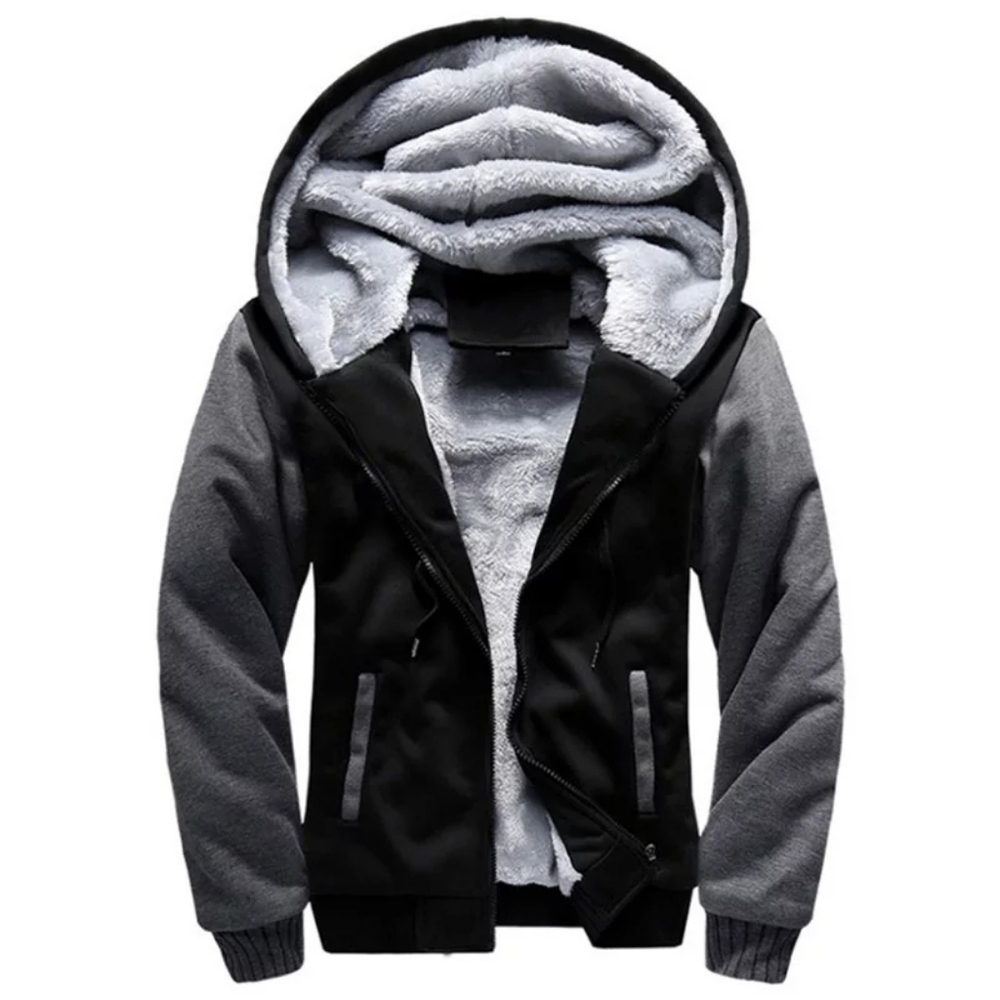2020 New Men Jacket Winter Thick Warm Fleece